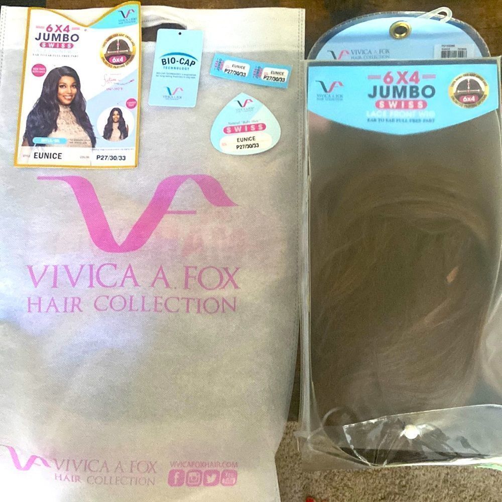 VIVICA Fox hair collection 6x4 Jumbo Swiss lace front wig